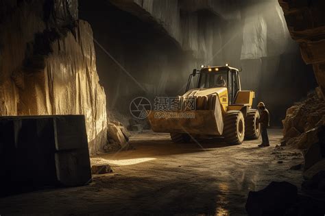采石场工人从采石场挖石头高清图片下载-正版图片600070564-摄图网