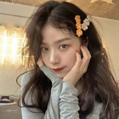 甜美女生真人头像无水印