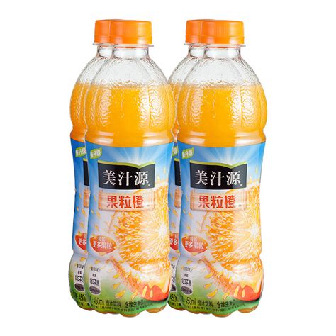 美汁源果粒橙橙汁果汁饮料1.25L*12瓶整箱大瓶家庭装北京包邮_虎窝淘