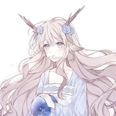 甜美女生头像御姐动漫