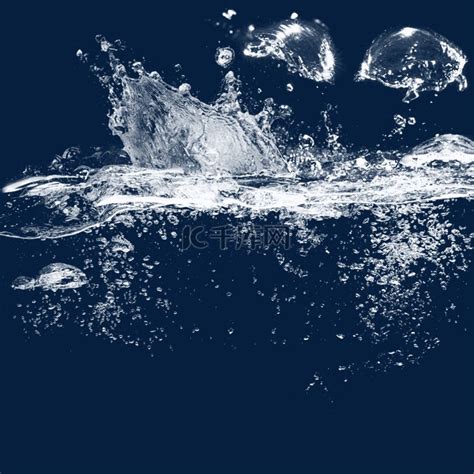 透明动感水滴水花元素素材图片免费下载-千库网