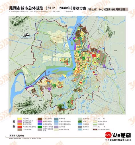 芜湖市城区地图 - 中国旅游资讯网365135.COM