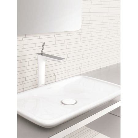 Hansgrohe 15081001 Chrome PuraVida 1.2 GPM Single Hole Bathroom Faucet ...