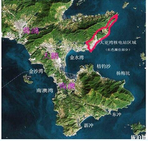 深圳旅游地图图片