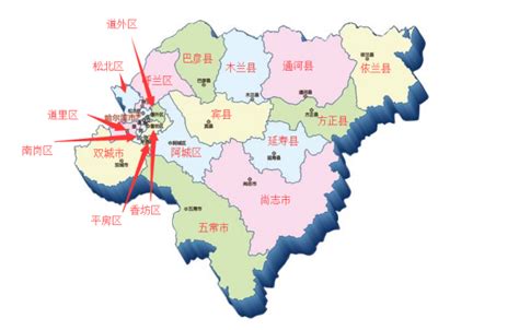 最新哈尔滨市面积：哈尔滨市18个区县市面积大小排名_房家网