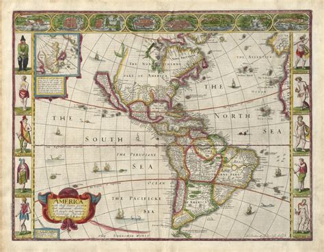Americas 1662 - Kroll Antique Maps