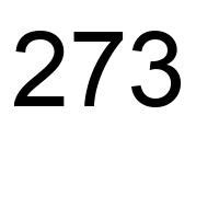 Número 273, la enciclopedia de los números - numero.wiki