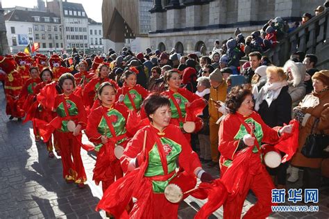 比利时华侨华人举办2018春节巡游-玉环新闻网