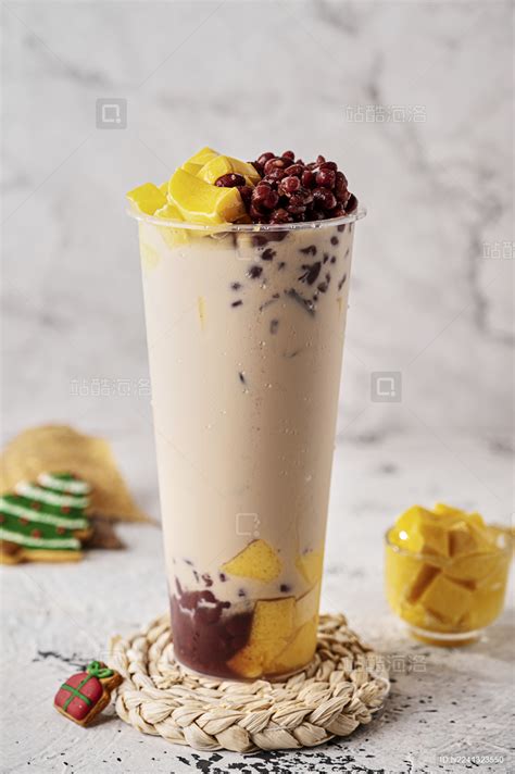布丁味奶茶图片