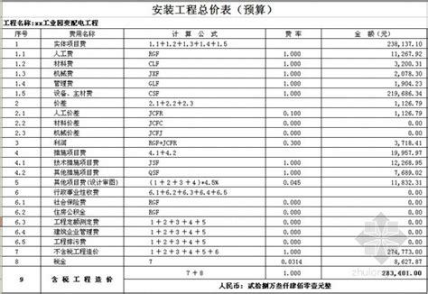 [北京]电气工程量招标控制价（清单报价）-清单定额造价信息-筑龙工程造价论坛