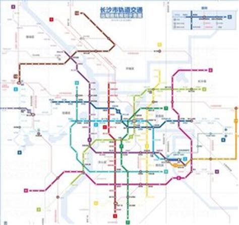 长沙地铁规划_长沙地铁规划图_长沙地铁规划线路图