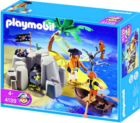 Playmobil Set: 4139 - Pirate island compact set - Klickypedia