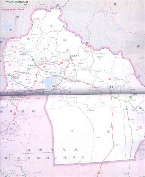 巴音郭楞地图全图,库尔勒地区,巴音楞_大山谷图库