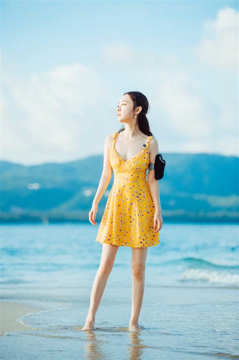 夏季海边度假沙滩连衣裙怎么搭配好看[清仓特价]-美裙裙