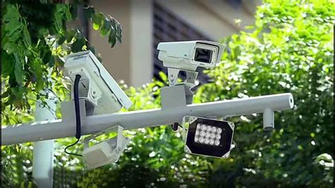 植树背景的室外监视录像摄机在树底使用行业隐私户外高清图片下载-正版图片307547984-摄图网