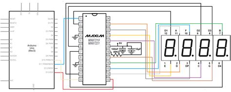 THIDO - MAX7219 Driver Interfaz En Serie Para Display 8x8