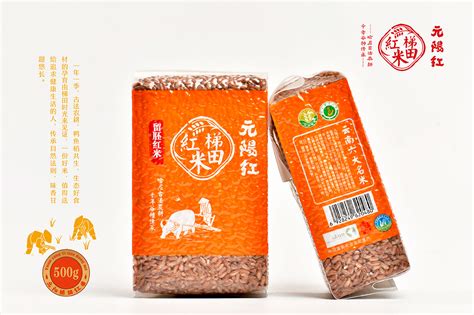 福香米大米包装袋设计图片下载_红动中国