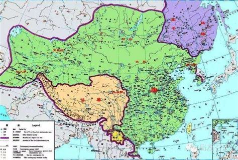 中国历史最大版图图片