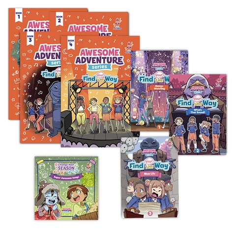 Awesome Adventures 4 For Young Learners – AAS Press