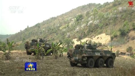 火炮齐射警示各方！解放军在中缅边境实弹演习_新浪图片