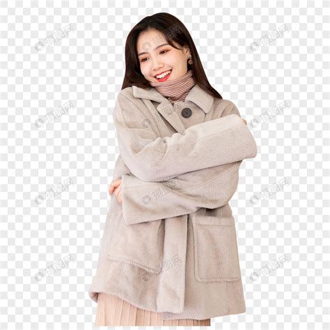 秋装甜美女生图片头像