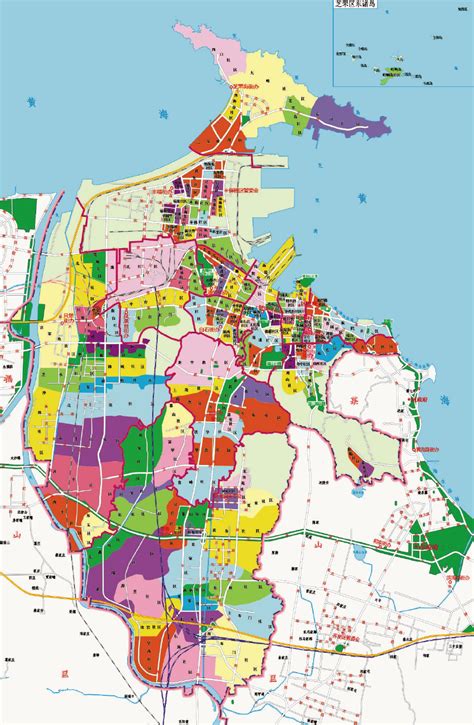 烟台市芝罘区人民政府 投资服务 芝罘地图