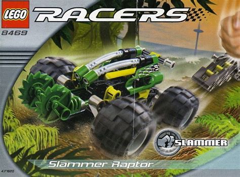 LEGO® 8469-1: 8469 - Slammer Raptor, 136 Teile (Racers / 2002)