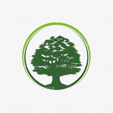 绿色环保logo素材免费下载 - 觅知网