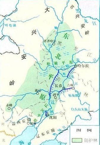 辽河地图图片