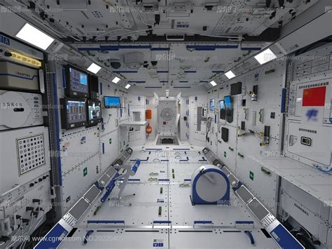 中国空间站 天宫 神舟 3d三维全息模型 Space Station|三维|场景|3dcat82 - 原创作品 - 站酷 (ZCOOL)