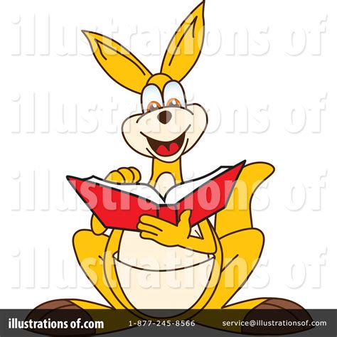 Kangaroo Mascot Clipart #1282632 - Illustration by Toons4Biz