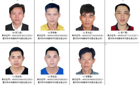悬赏通告！海南儋州公安公开缉捕6.12聚众斗殴案15名在逃人员_海口网
