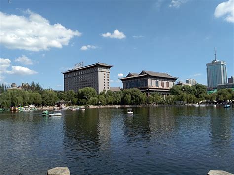 山西太原文瀛公园文瀛湖,国内旅游景点,旅游景点,摄影,汇图网www.huitu.com