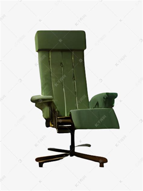 家具家居绿色椅子立体躺椅素材图片免费下载-千库网