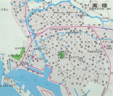 高雄市地名_台湾省高雄市行政区划 - 超赞地名网
