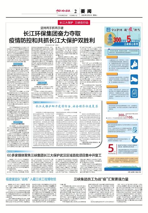 《中国三峡工程报》电子版 | 2020年3月25日__财经头条