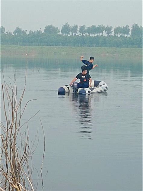 一男子钓鱼时不幸掉入大沽河-半岛网