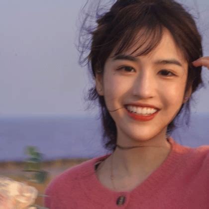 甜美女生头像花束可爱