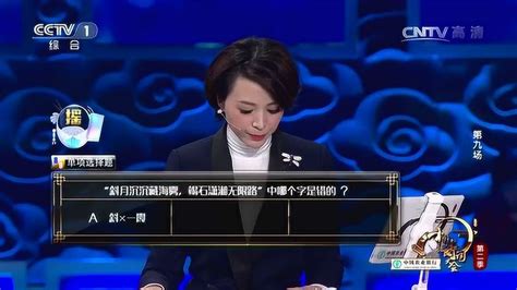 《中国诗词大会》第二季第九场_腾讯视频