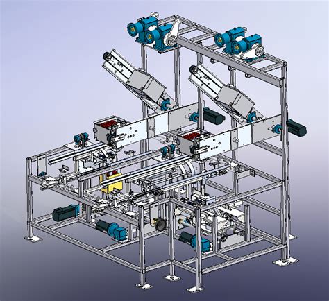 全自动折叠包装机3D模型下载_三维模型_STEP模型 - 制造云 | 产品模型