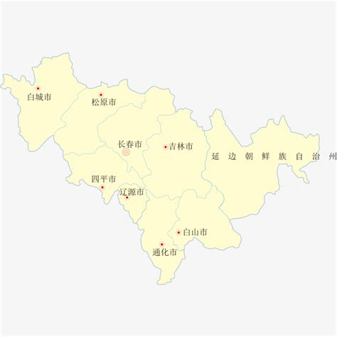 吉林地图旅游景点版 - 吉林省地图 - 地理教师网