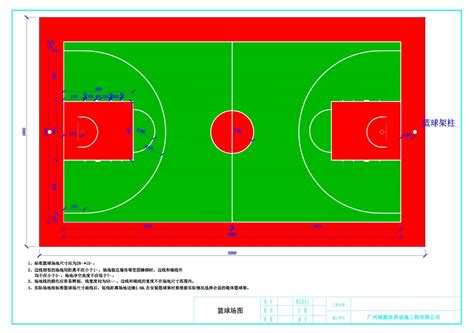篮球场的标准尺寸-广州福顺体育设施工程有限公司