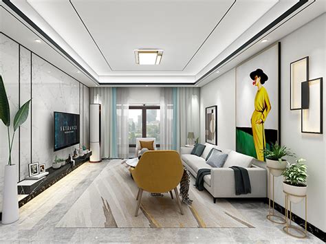 芜湖长江之星140平米新中式设计案例/芜湖室内设计作品|空间|家装设计|百视设计 - 原创作品 - 站酷 (ZCOOL)