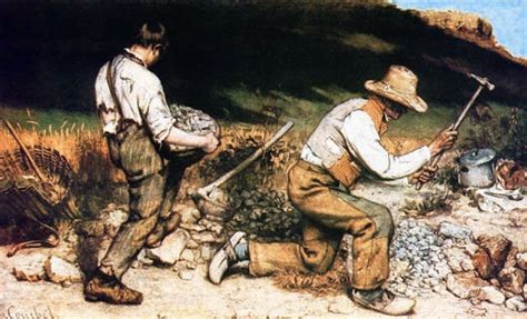 库尔贝采石工人,库尔贝奥尔南的礼,库尔贝自画像_大山谷图库