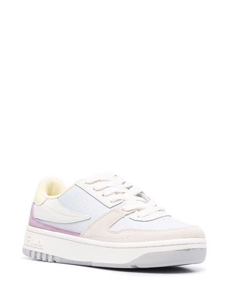 Fila Panelled lace-up Trainers - Farfetch