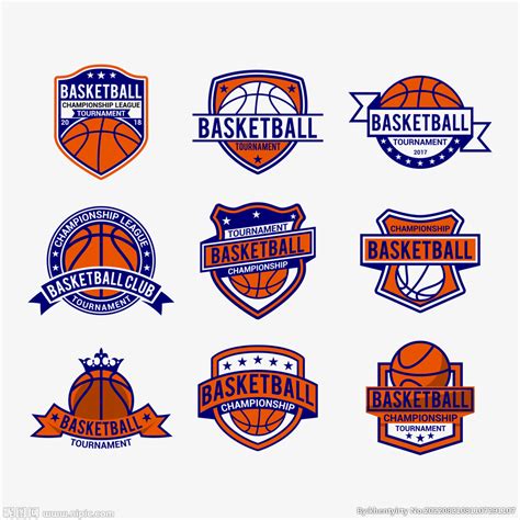 ai矢量篮球logo集合设计图__图片素材_其他_设计图库_昵图网nipic.com