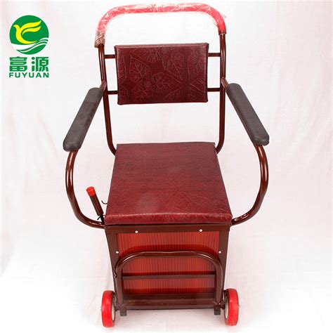 TacaoF特高步 日本老年人助行手推车 铝合金可折叠收纳助步车 遛弯易携可坐椅子 可调节扶手四轮
