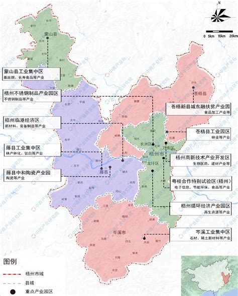 梧州市标准地图（铁路版）_梧州地图库_地图窝