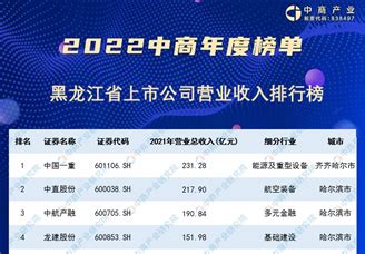 黑龙江哈尔滨上市公司名单一览(2023年06月27日) - 南方财富网