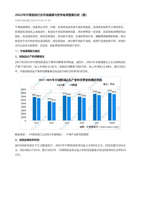 互联网+造纸市场分析报告_2018-2024年中国互联网+造纸市场现状调查与前景趋势研究报告_中国产业研究报告网